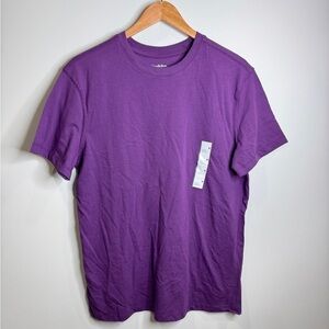 Goodfellow & Co Purple Crewneck Men’s T-Shirt (M)